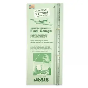 Aa-f-u11 Luso Aviation J-air Fuelhawk Universal 11 Inch Fuel Gauge Dip Stick Tube