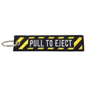Luso Aviation Nlus205-pte Pull To Eject Embroidered Keychain