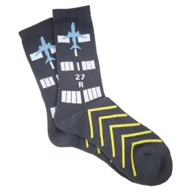Wavb900-rwy Luso Aviation Premium Crew Socks - Runway