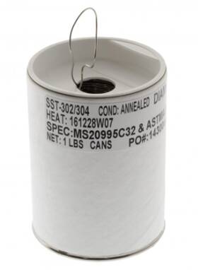 Marlin Company Ms20995c032 Stainless Steel Safety Wire - 0.032 Inch Diameter 1 Lb Spool