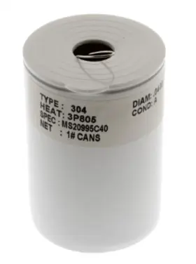 Ms20995c040 Marlin Company Ms20995c40 Stainless Steel Safety Wire - 0.040 Inch Diameter 1 Lb Spool