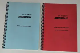 Pa-46-500tp Meridian 4697156 Normal And Emergency Procedures Manuals Reference Only