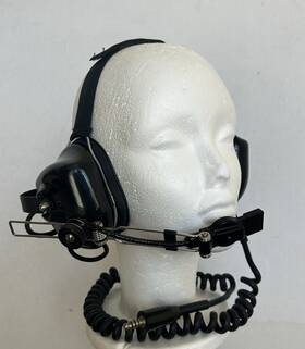 Motorola Nmn6064a Motorolla Flight Headset Vbss Navy Seals 1990s Kit Noise Cancelling