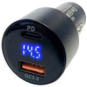 Acc-1079 Mygoflight New Dual Digital Usb Charger Real-time Voltage