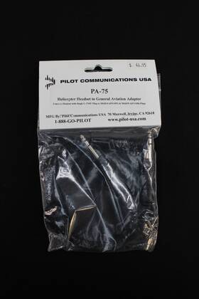 Navstar7 Pa-75 New Ga Helicopter To Fixed Wing Headset Adapter Pa75