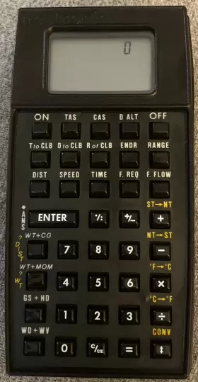 16639 Navtronic Explorer Calculator Navigation Pilot Flight Computer Power On See Desc