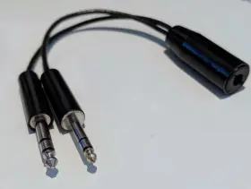 M9177 Nexus M9177/3-1 Helicopter Headset To Ga Adapter U-92 A/u