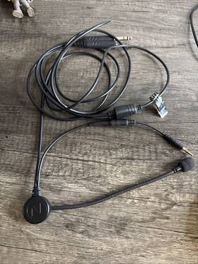 Nflight 703327449865 Nomad Classic Wired Aviation Microphone