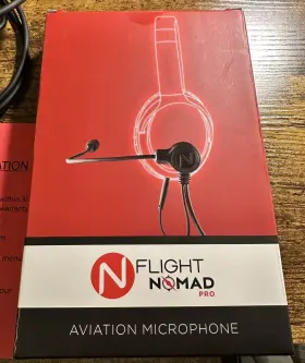 Nflightmic 703327449704 Nomad Pro Aviation Microphone For Bose Headset