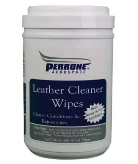 Sw-145 Perrone Aerospace - Leather Cleaner Wipes Tub 100 Ct