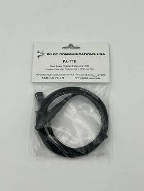 Pilot Communication Usa Pa-77b Lemo 5ft Extension Adapter