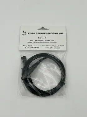 Pa-77b Pilot Communication Usa Lemo 5ft Extension Adapter