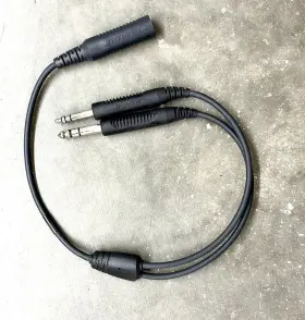 Pa-89 Pilot Communications Usa Pa-89/a20 Bose A20 Lemo 6-pin To Ga Adapter