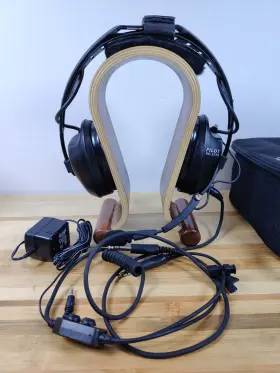 Pa-1779 Pilot Aviation Headset With Case