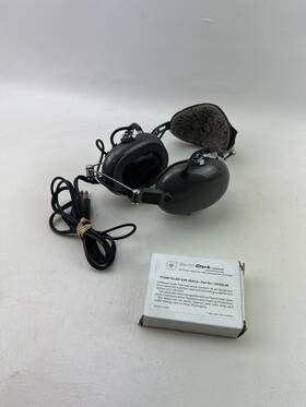 Pilot Usa 792745049962 Vintage Aviation Headset Unknown Model Number With New Ear Pads
