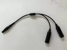 5617 Pilot-usa.com Aviation Headset Adapter For Ga Plug To Lemo Panel Connect
