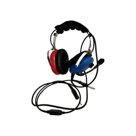 Pa-1151acb Pilot Usa Red And Blue Child Youth Aviation Headset By P/n