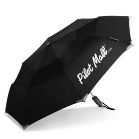 Pilotmall.com 2410a New Pilotmall.com Walksafe Vented Auto Open/auto Close Compact Safety Umbrella