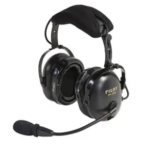 Pa-1761m-87 Pilotusa New Pa-1761m Anr Military Headset - Comes With The M-87/aic Microphone