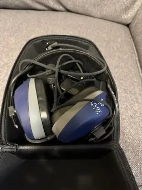 Pa-1771t Pilotusa Pa-1771 Anr Stereo Pilot Headset Cell/music Devices Capable
