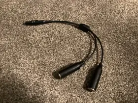 Pa-72b Pilotusa Dual Lemo 6 Pin Headset Adapter