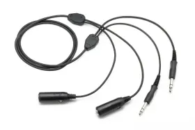 Pa-77s-20 Pilotusa 20 Foot 20ft Extension Cord For Monaural Or Stereo Headsets