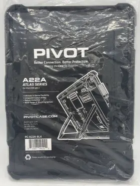 Pc-a22a-blk Pivot Folio Cover A22a Atlas Series - Fits Ipad 10th Gen. New