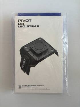 Pivot Pc-ls1-blk-r Flyboys Leg Strap For Pilots And Aviators Black Pc-ls1-blk