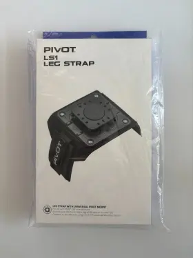 Pc-ls1-blk-r Pivot Flyboys Leg Strap For Pilots And Aviators Black Pc-ls1-blk
