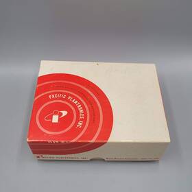 Plantronics Ms50/t54 Vintage Ms50t54 Light Weight Aviation Headset Org Box Untested