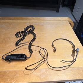 Plantronics Ms50/t61-14-1 Vtg Aviation Comms Hand Control With Headset Ms50/t61