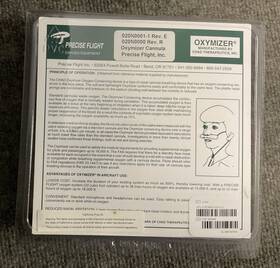 Precise Flight 020n0001-1 E/020n0000 Oxymizer Cannula P/n