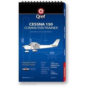 Qref Ce-150-1 New Cessna 150 1959-77 Pilot Aircraft Procedures Checklist Flip Book