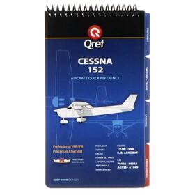 Qref Ce-152-1 New Cessna 152 1978-86 Pilot Aircraft Procedures Checklist Flip Book