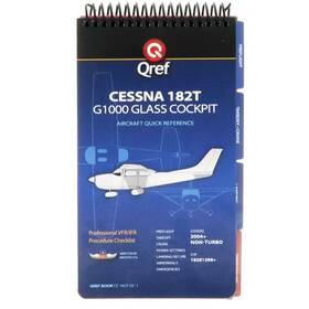 Qref Ce-182t-gc-1 New Cessna 182t Glass Cockpit 2004 Pilot Aircraft Procedures Checklist F