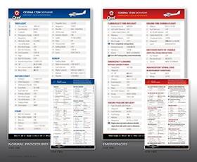 Qref Ce172sgc2 - Cessna 172s G1000 Checklist Card