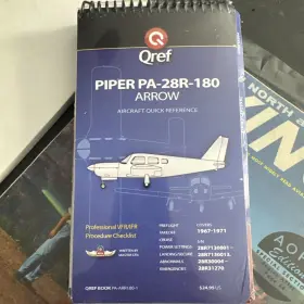 Qref-pa-arr180-1 Qref Pa-arr180-1 Piper Arrow 180 Pa-28r-180 Book