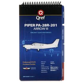 Qref Pa-arr3-1 New Piper Arrow Iii Pa-28r-201 1977 Book Checklist