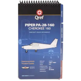 Pa-che160-1 Qref New Piper Cherokee 160 Pa-28-160 1961-67 Book Checklist