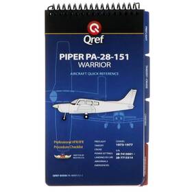 Qref Pa-war151-1 New Piper Warrior 151 Pa-28-151 1974-77 Pilot Aircraft Procedures Checkli