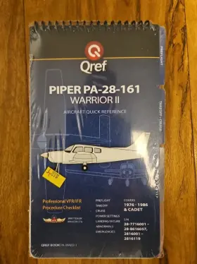 Qref-pa-war2-1 Qref Pa-war2-1 Piper Warrior Ii Pa-28-161 Book