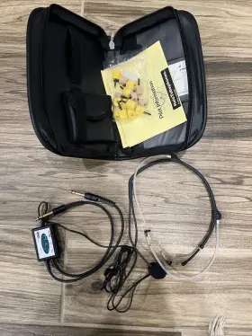 6241112 Quiet Technologies Halo In-ear Type Light Weight Aviation Headset