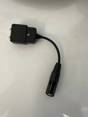 R Spider Wireless 602168185782 Aviation Headset Ga Dual Plugs To Airbus 5 Pin Xlr Adapter Color Black