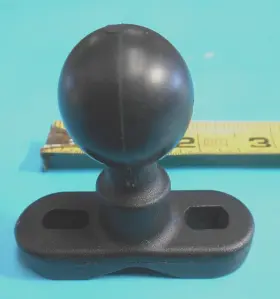 Ram-b-231nhu Ram Mount Rail Base No Hardware - With 1 Inch Diameter Ball
