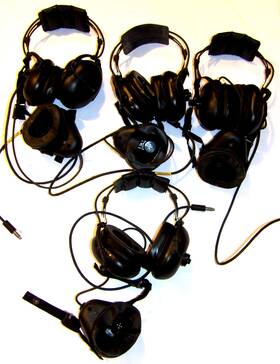 Roanwell 5965-01-204-8505 4 Us Military Headsets/microphones Nsn 5965-01-204-8505/495-116-014-604