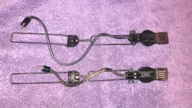 Roanwell And Electro-voice M87/aic 2 Two M-87/aic Microphones One Corp. With Booms Used