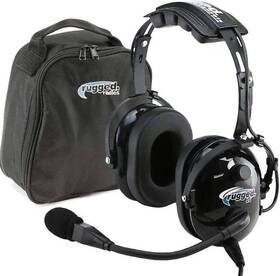 Rugged. Air 609788683469 Ra200 Aviation Pilot Headset For Student Pilots Flight Schools Instruc