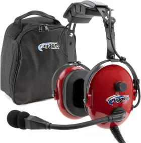Ra250 Rugged. Air Child Size Aviation Pilot Headset For Children And Passenge