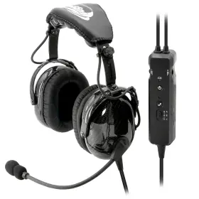 Ra980-bt-anr Rugged Air Ra980-bt Bluetooth Wireless General Aviation Pilot Headset Dual Plugs