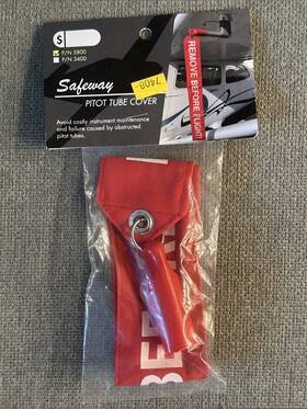 Safeway Aviation Products Sfw-5800 New 5/8 Inch Pitot Tube Cover Sfw 5800 Free Shipping